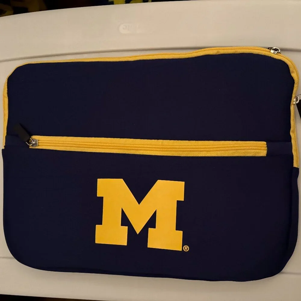 University of Michigan Laptop Sleeve Macbook Air